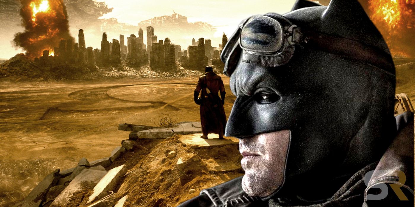 Batman v Superman Knightmare Omega Symbol