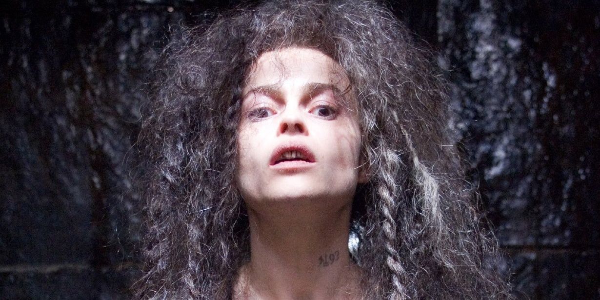 A close up of Bellatrix Lestrange 