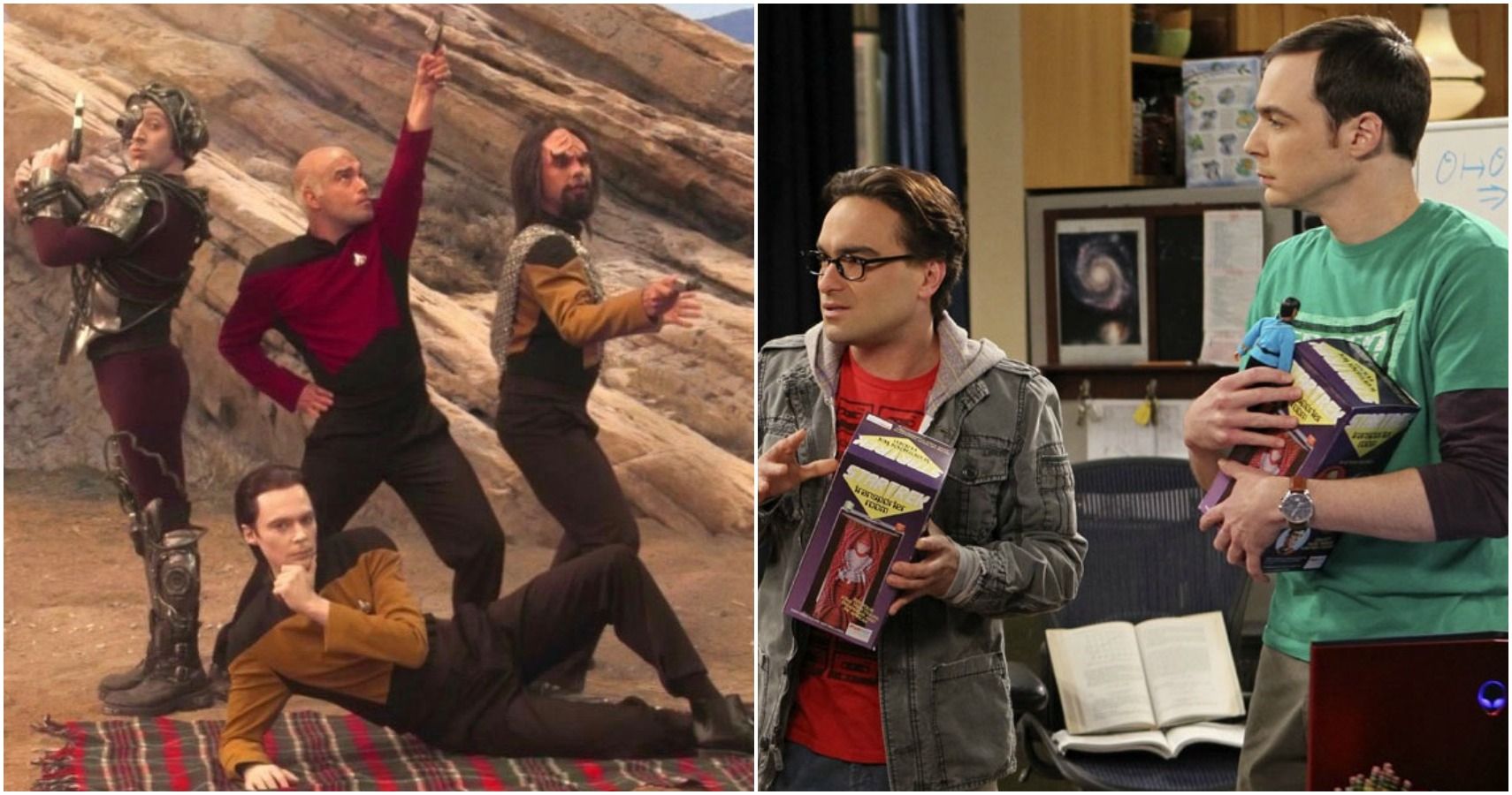 star trek on big bang theory