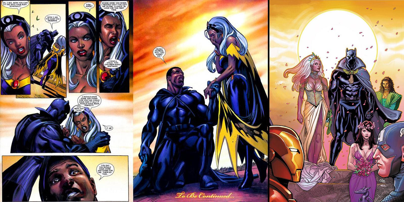 Black Panther and Storm History In Marvel Comics