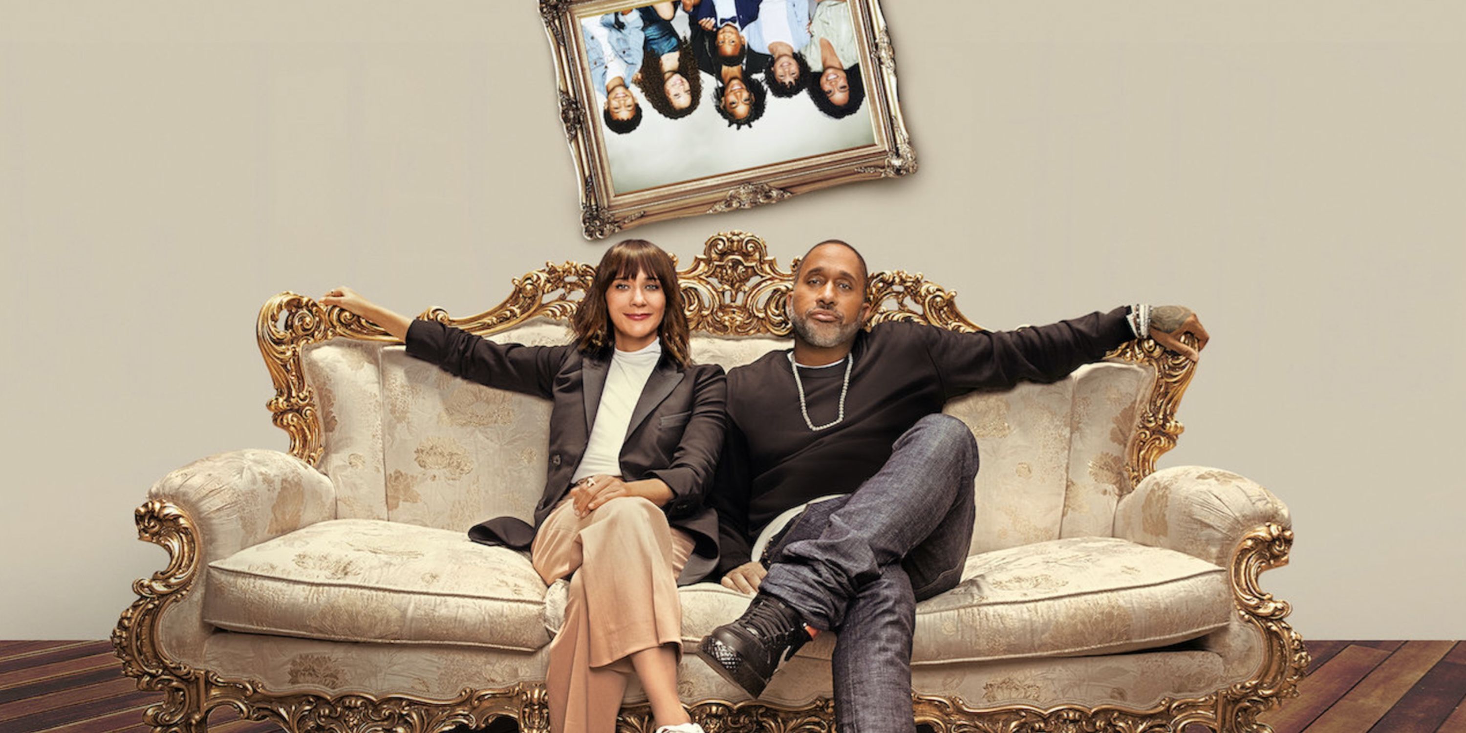 Rashida Jones and Kenya Barris in #BlackAF Season 1 on Netflix