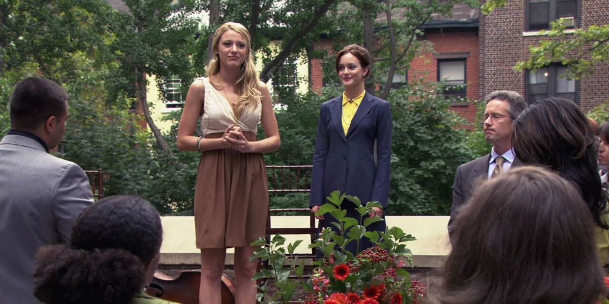 Blair humilliates Serena at an Ivy League event