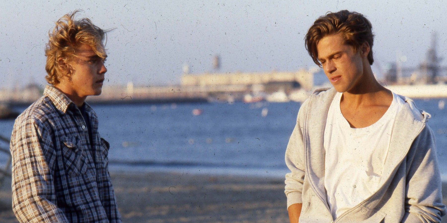 Brad Pitt in Across the Tracks(1)