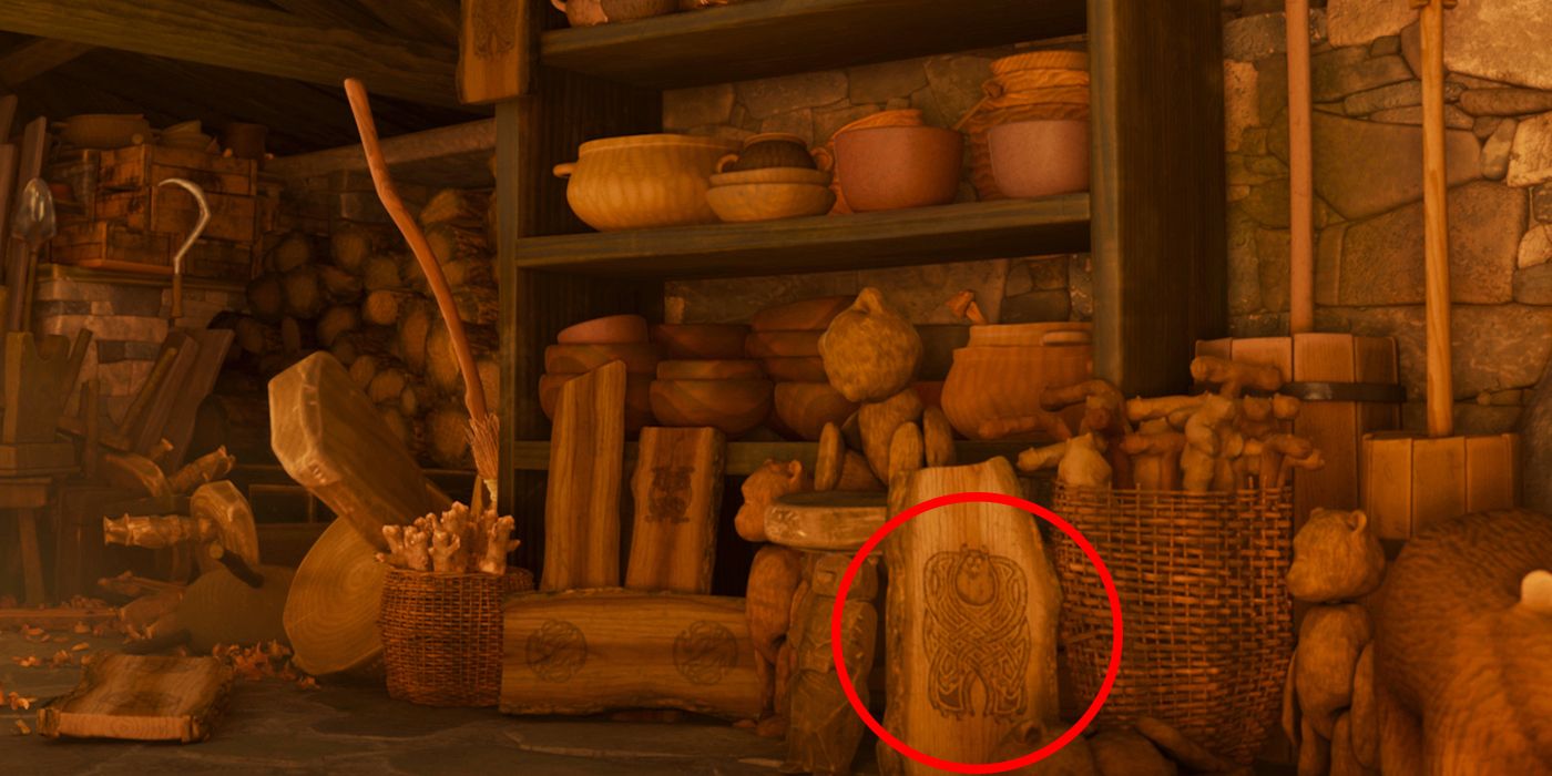 A sully engraving in Brave.