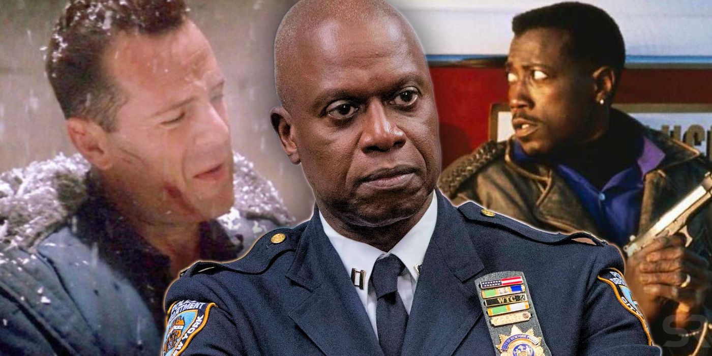 Brooklyn 99 Holt with Die Hard and Passenger 57