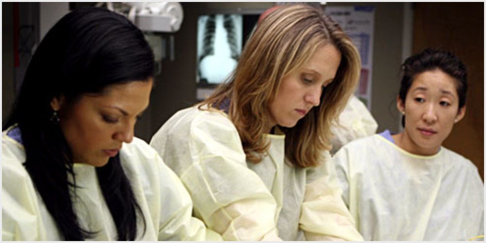 Callie Cristina and Hahn in Grey&rsquo;s Anatomy
