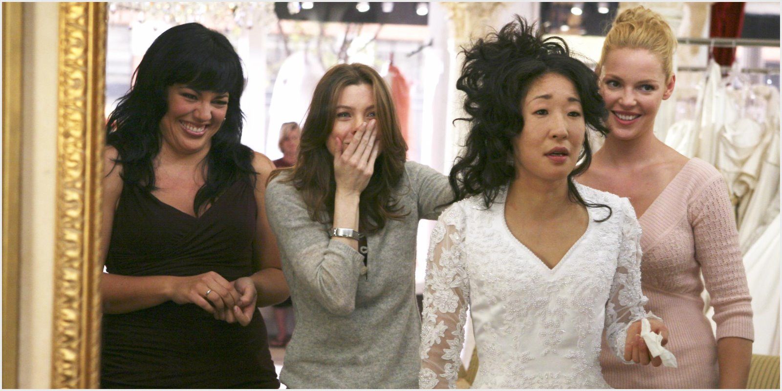 Callie Meredith Izzie and Cristina Wedding Shopping in Grey&rsquo;s Anatomy