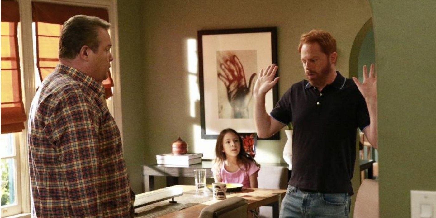 Cam, Mitch and Lily in Modern Family