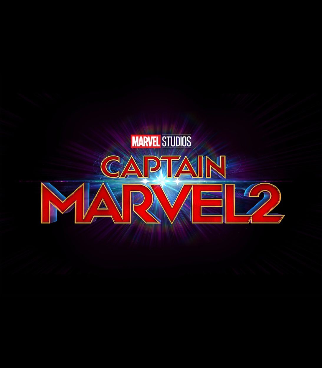Captain Marvel 2 movie logo