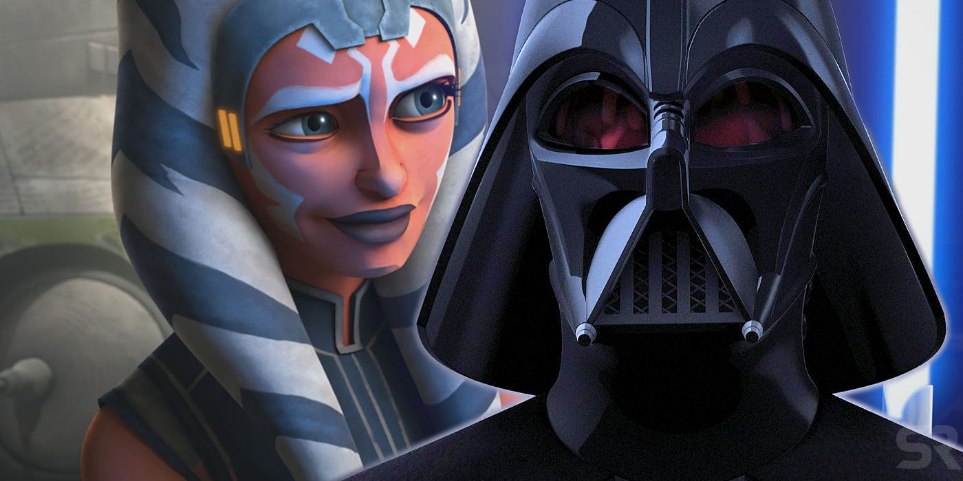 Clone Wars Ahsoka and Star Wars Rebels Darth Vader