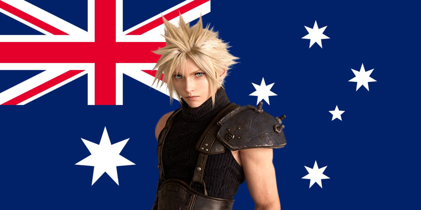 Cloud Strife Australia Final Fantasy VII Remake Cover