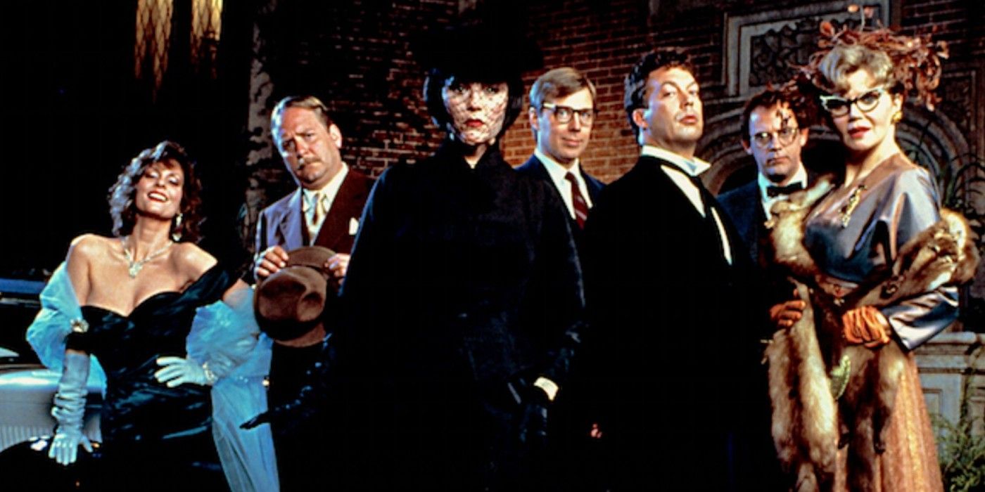 The cast of Clue