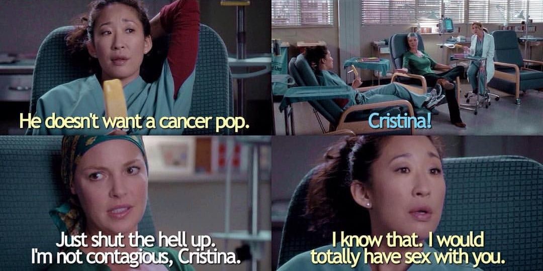 Cristina and Izzie in season 6