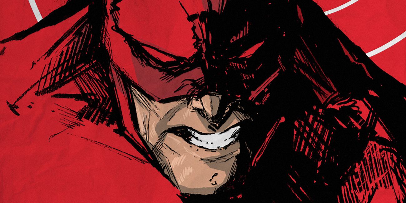 Daredevil Marvel Comic Face Art