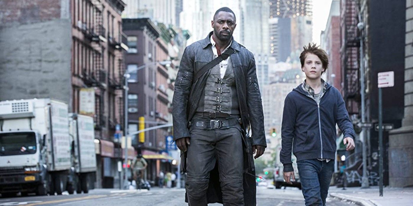 Roland and Jake walking together in The Dark Tower