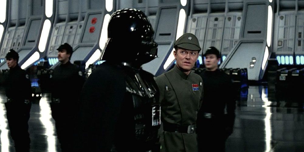 Vader llega a la segunda Estrella de la Muerte en Star Wars: El Retorno del Jedi