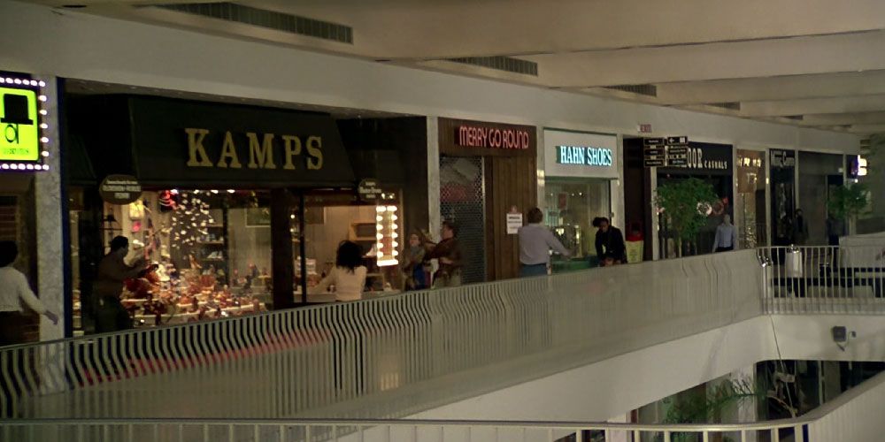 The survivors in the mall in Dawn of the Dead