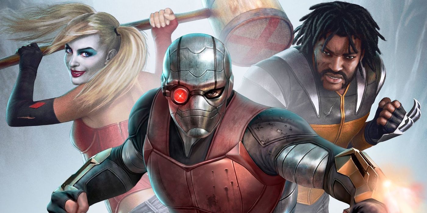 Deadshot leading the Suicide Squad.
