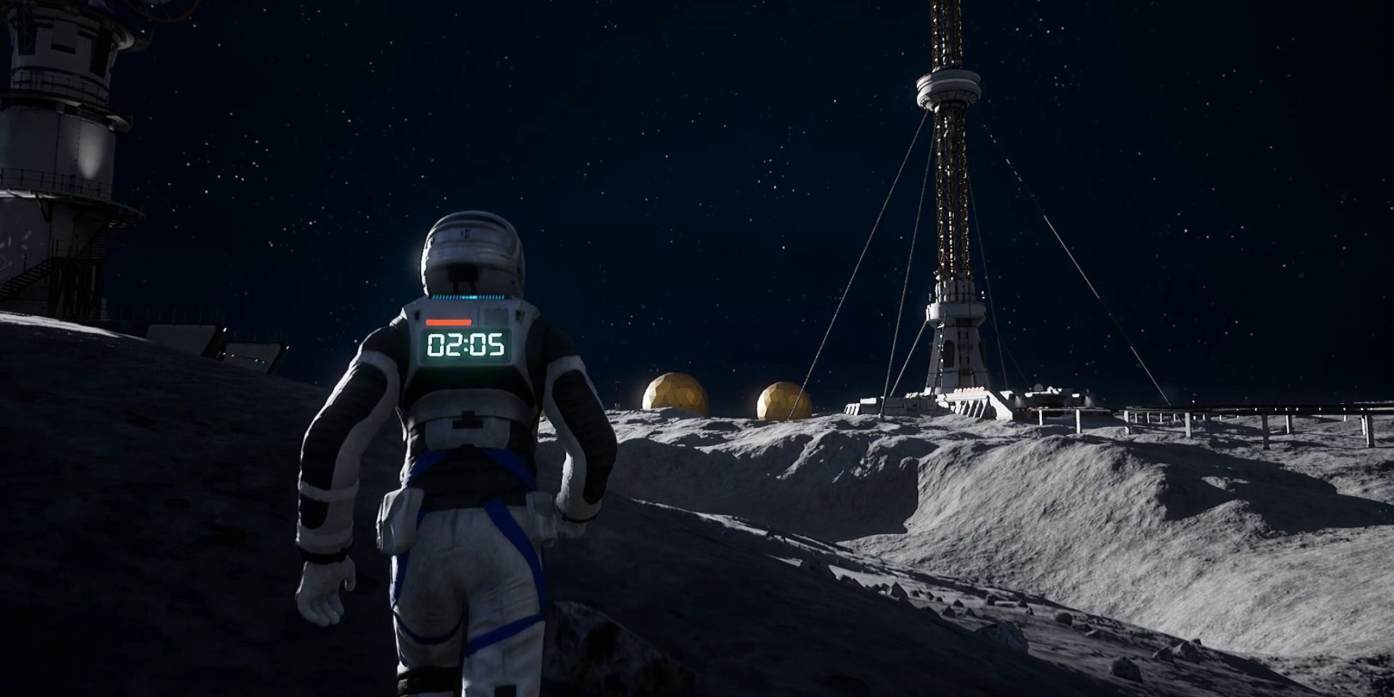 Deliver Us The Moon Moon Walk To Tower