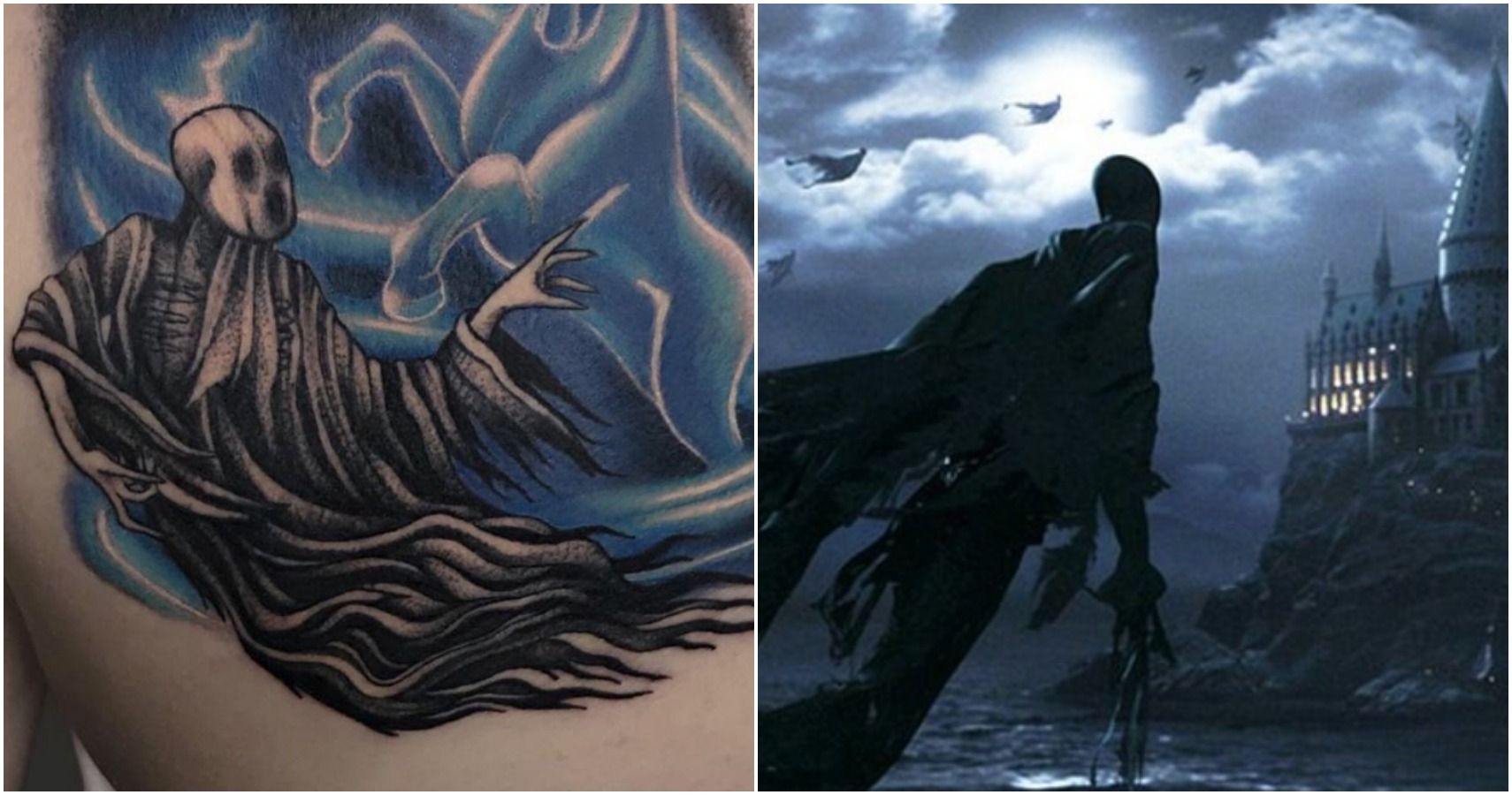 Dementor cover up tattoo done by Gabe Richmond at Temple Tattoo in  Gallipolis OH  rharrypotter