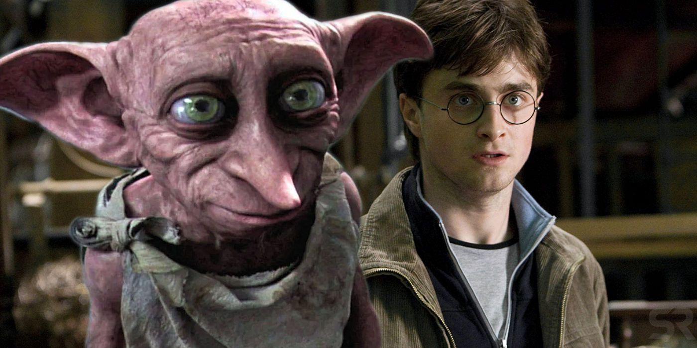 Dobby and Harry Potter and the Deathly Hallows