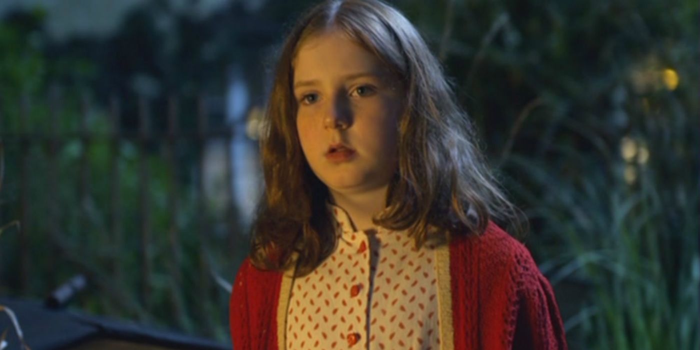 Young Amy Pond in Doctor Who 