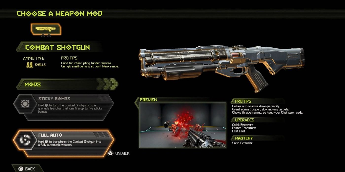 Doom Eternal Combat Shotgun