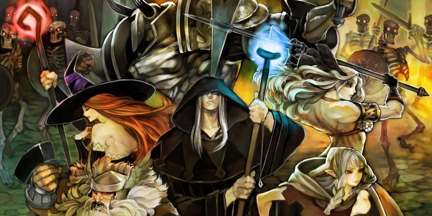 All the heroes of Dragon's Crown together