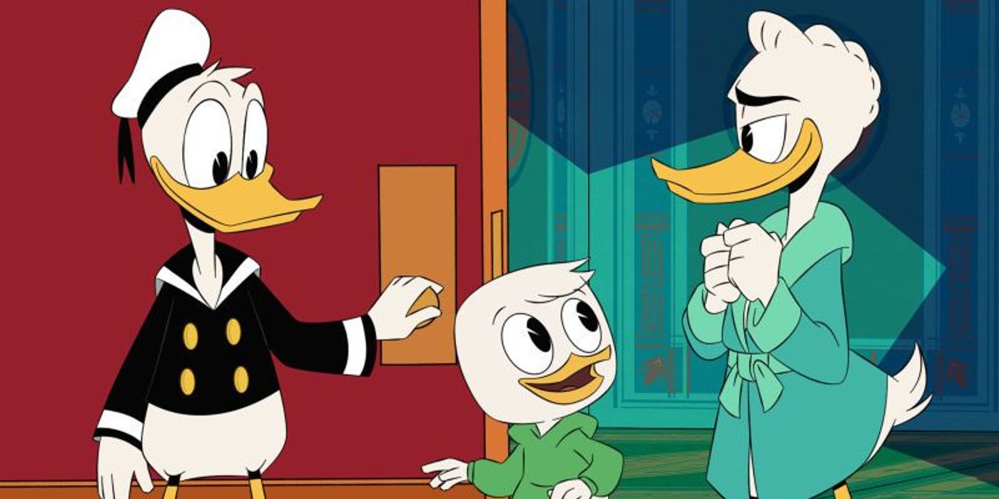 DuckTales Donald Duck Louie Duck and Gladstone Gander