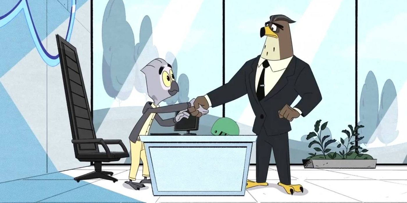 DuckTales Mark Beaks and Falcon Graves