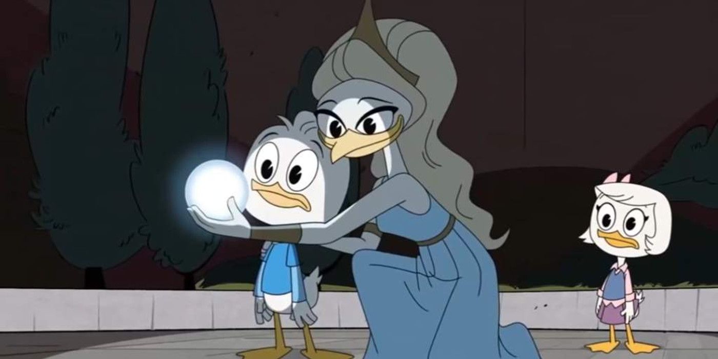 DuckTales Selene Dewey Duck and Webby