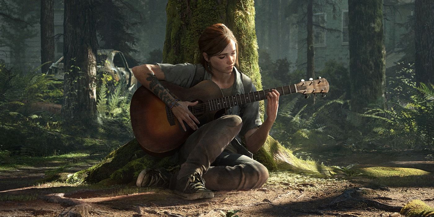 Ellie The Last Of Us Part 2 Dynamic Theme Cover