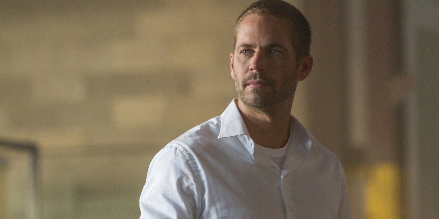 Brian looking serious in Furious 7