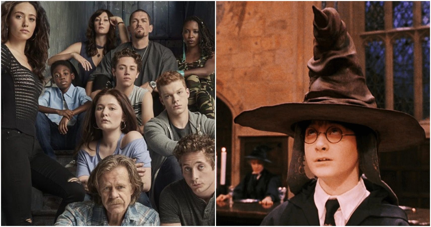 Shameless: The Main Characters Sorted Into Their Hogwarts Houses