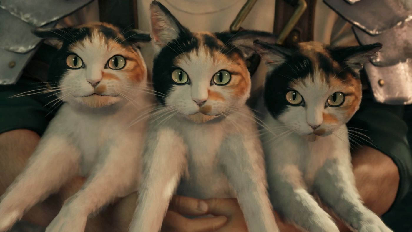 Final Fantasy 7 Remake Cats