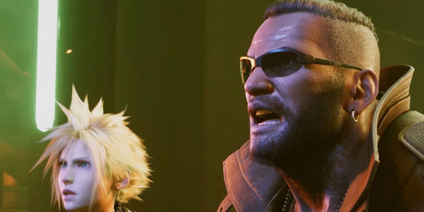Final Fantasy 7 Remake Cloud Barret Spoiler