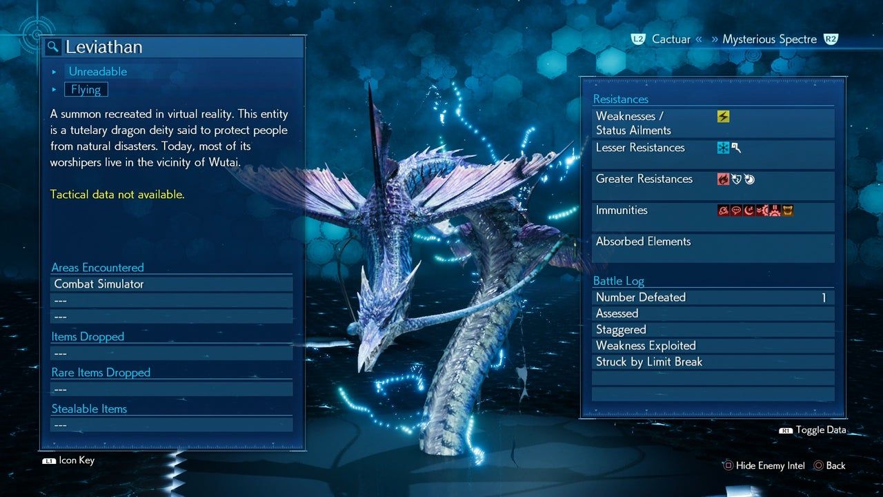 Final Fantasy 7 Remake Leviathan Assessment