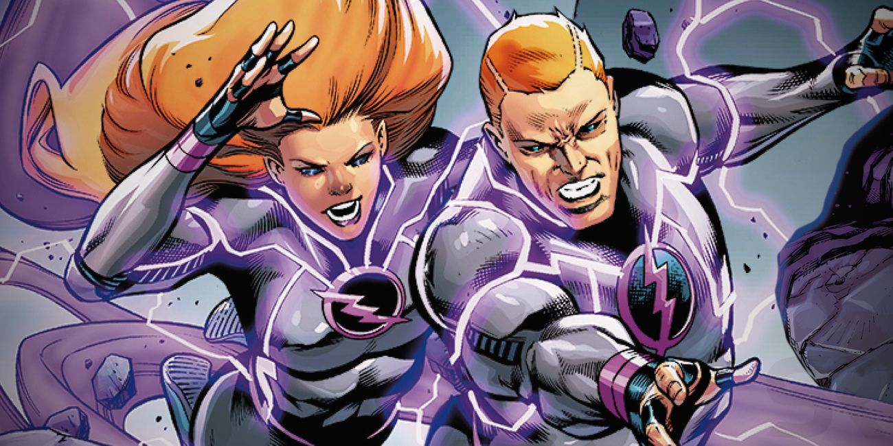 Flash Comics Tornado Twins Evil Rogues