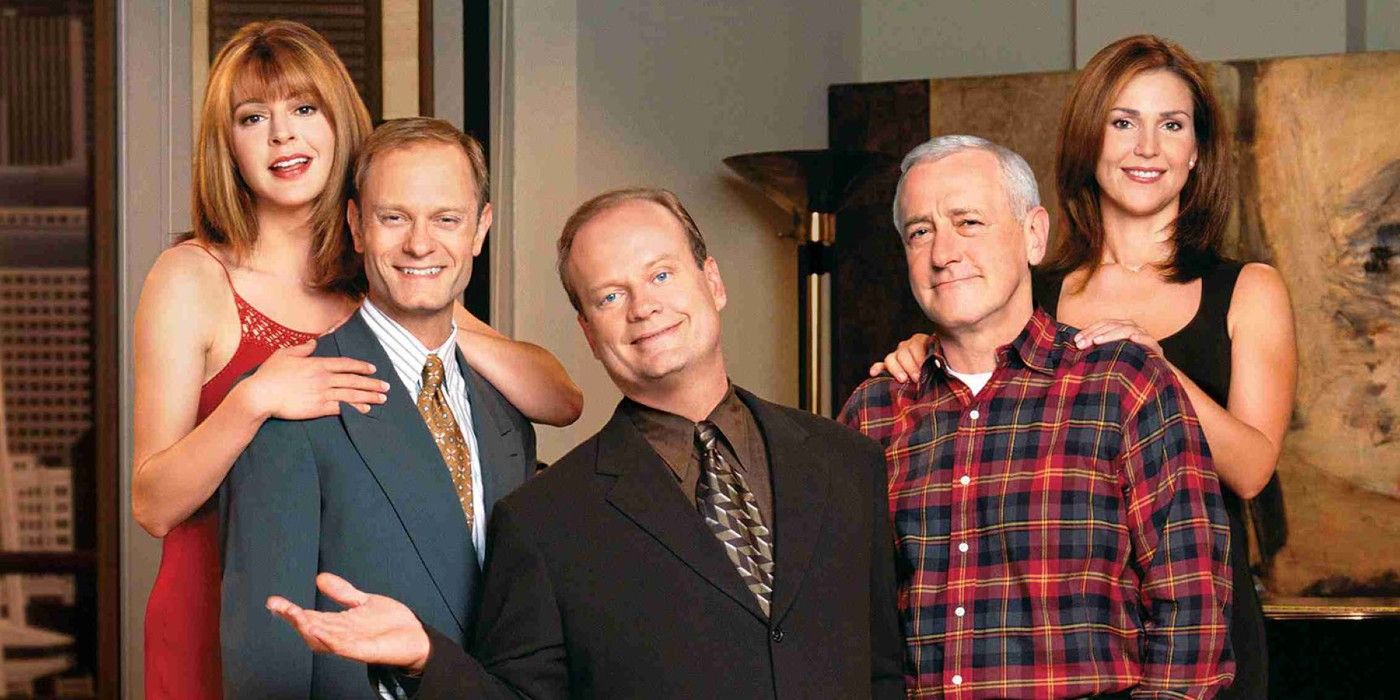 Frasier cast reunion photograph.
