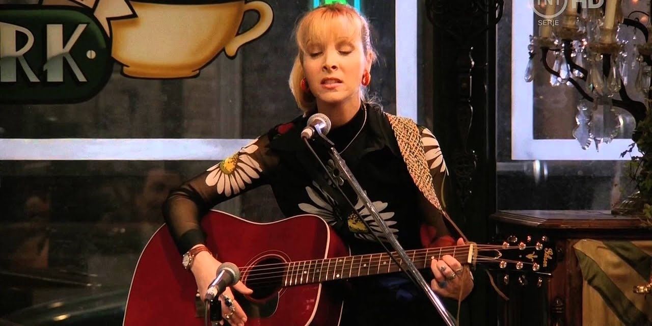 Phoebe Singing In Central Perk