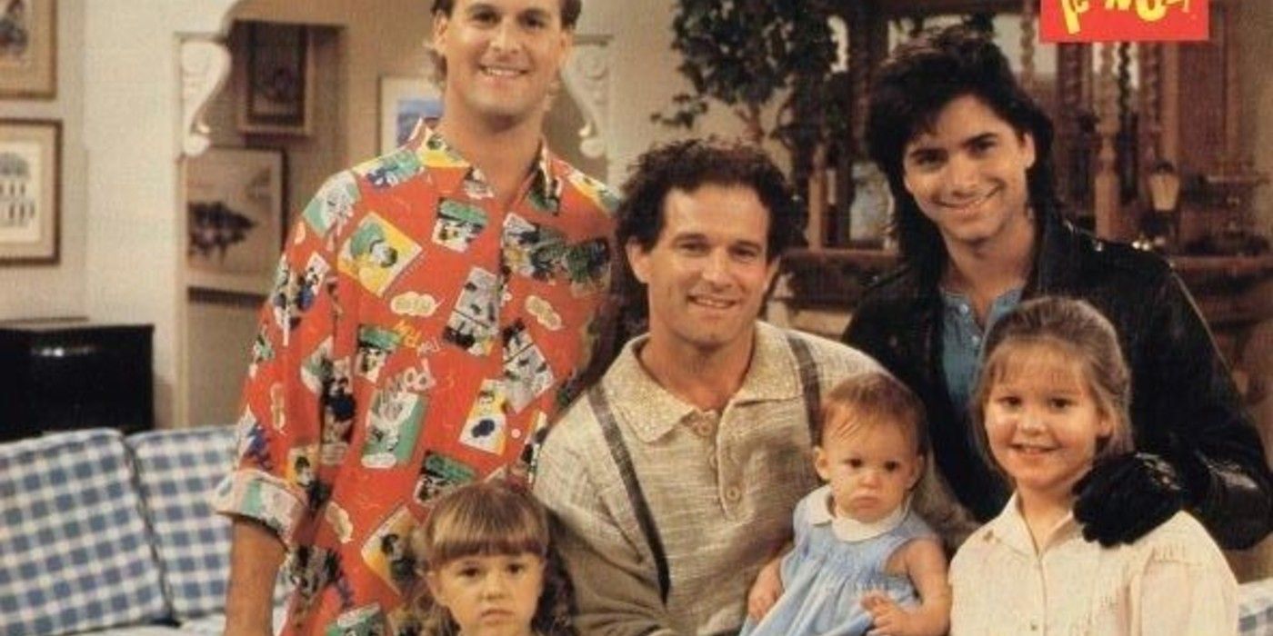 Full House cast for the unaired pilot with John Posey as Danny