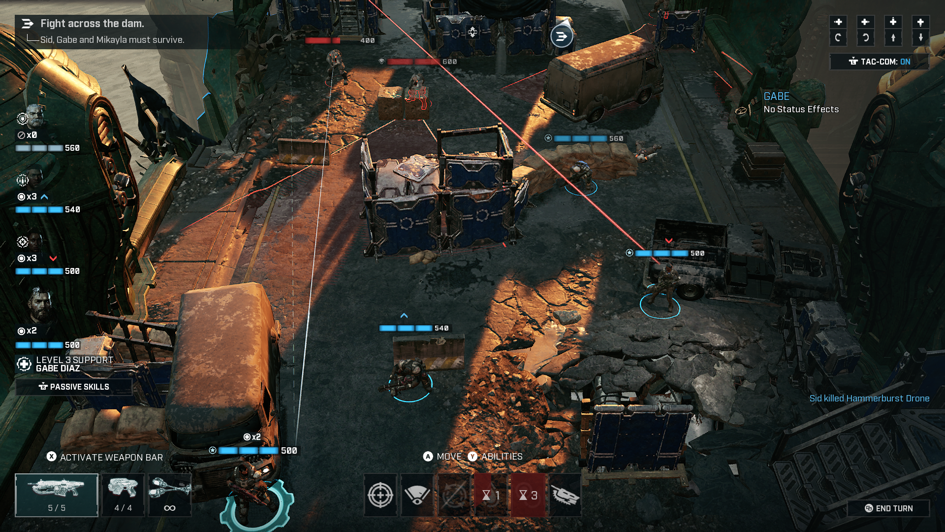 Gears Tactics Combat