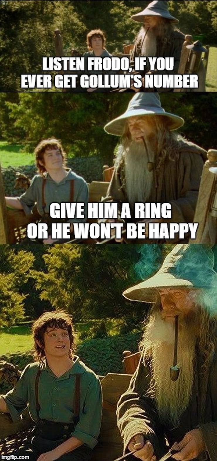 Lord Of The Rings 10 Hilarious Gollum Memes Screenrant