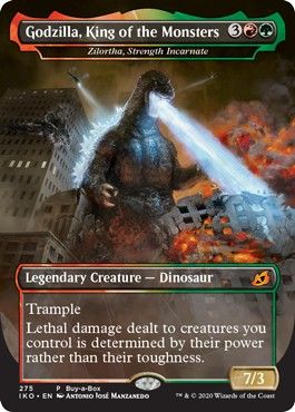 Magic: The Gathering’s Godzilla Monster Series Adds King Of Monsters To TCG