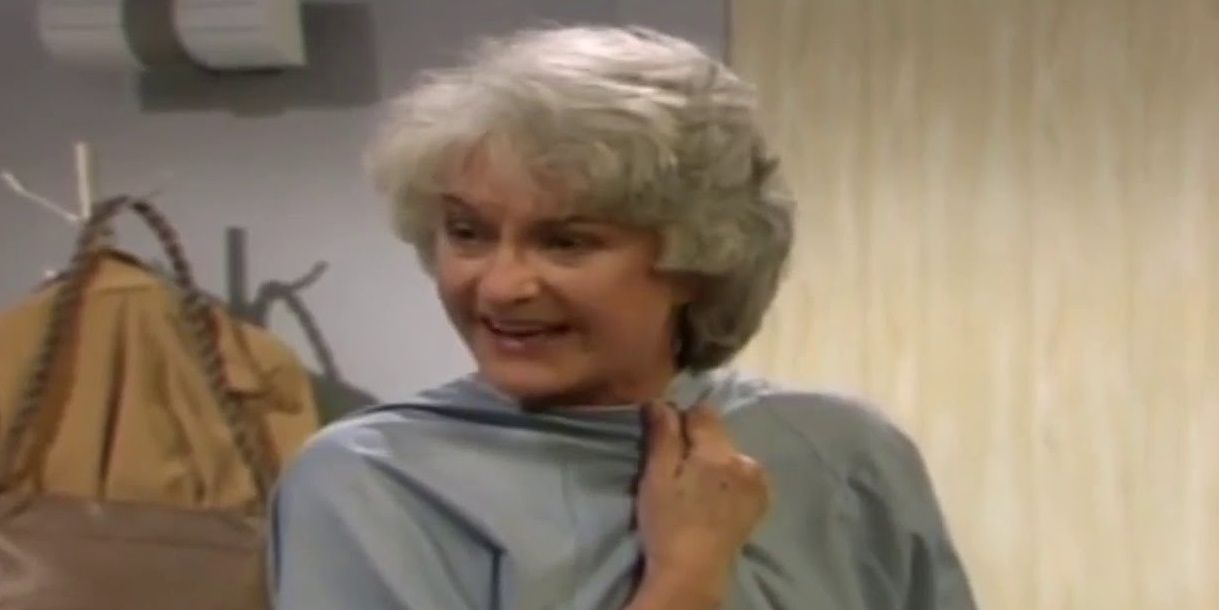 Dorothy at the doctor in The Golden Girls