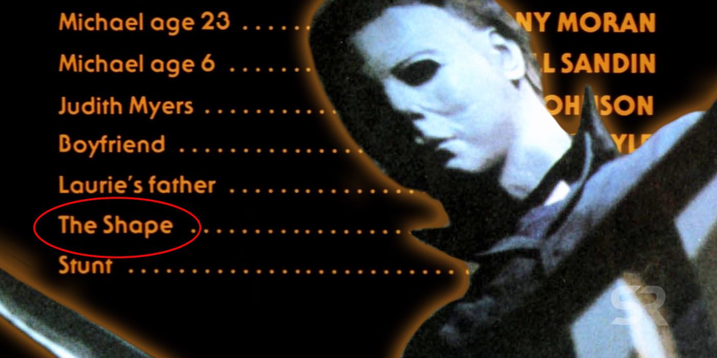 Halloween why Michael Myers was called The Shape