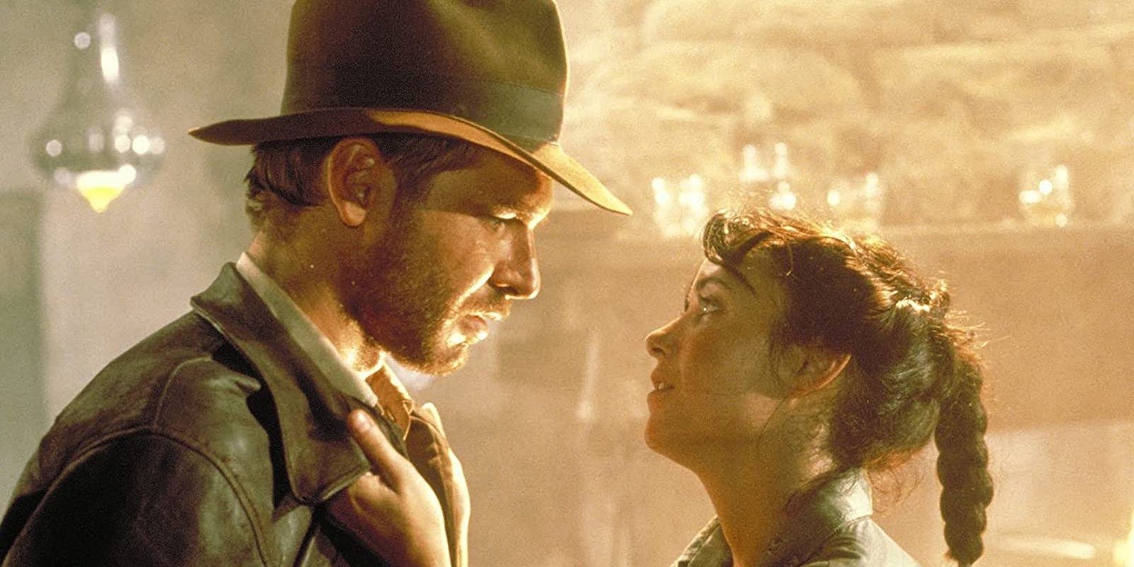 Indy and Marion reunite in Raiders of the Lost Ark.