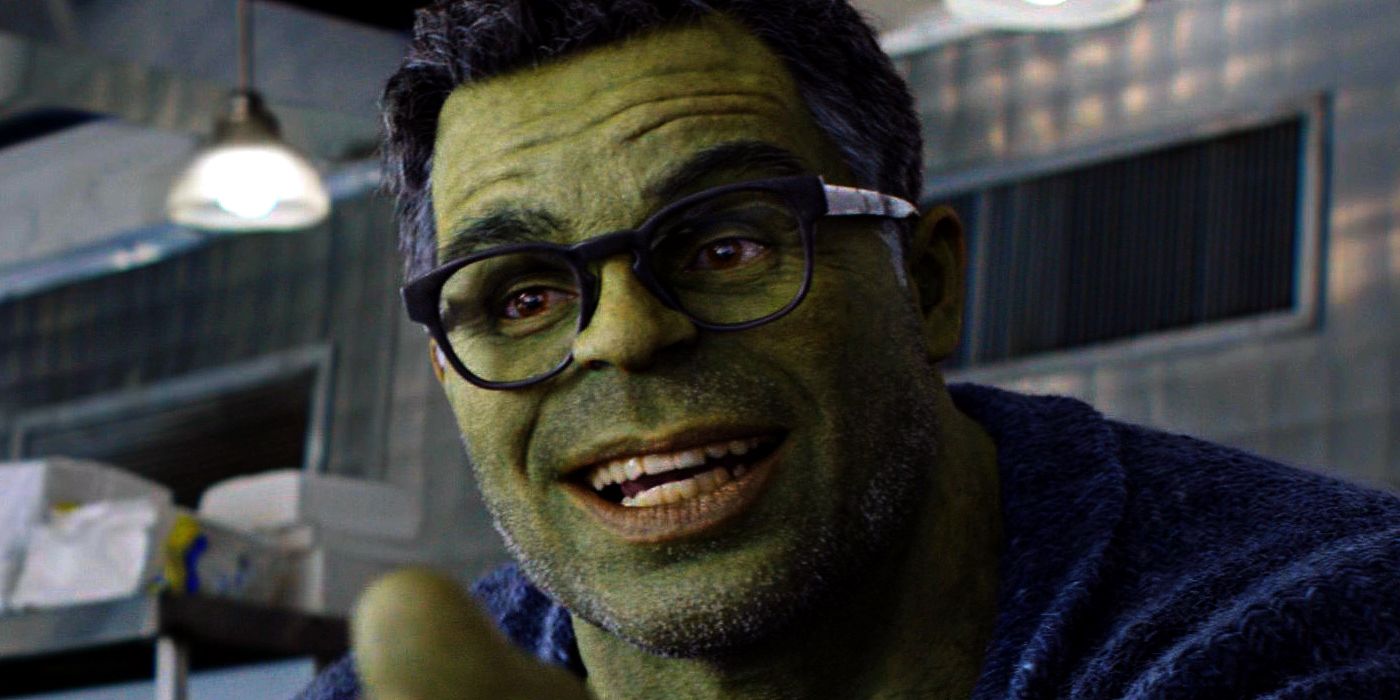 Hulk with Glasses in Avengers Endgame