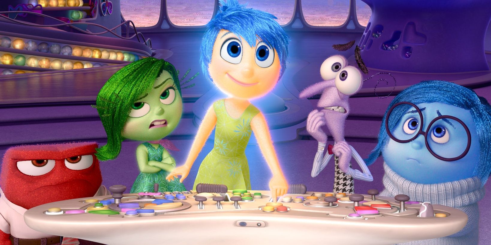 The emotions in Inside Out