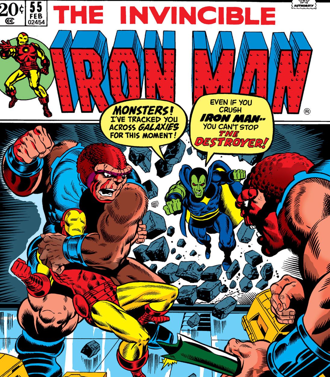 Iron Man 55 Comic Vertical